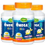 Kit 3 Ômega 3 Kids  - 60 Capsulas Unilife