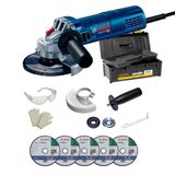 Esmerilhadeira 900w Bosch Gws 9-125 S Veloc Variável 110v