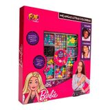 Miçangas Barbie Letras Coloridas 400 Peças Fun 856