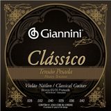 Encordoamento Violão Giannini Clássico Nylon Pesada Genwpa