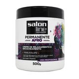 Salon Line Creme De Relaxamento  Permanente Afro - 500g