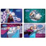 Kit 4 Peças Jogo Americano Infantil Frozen Disney