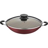 Panela Wok Tramontina Paris Antiaderente 36cm Cereja