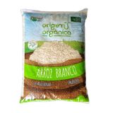 Kit 3x: Arroz Agulhinha Longo Branco Origem Orgânica 1kg