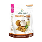 Kit 3x: Biscoito Sequilho Coco Sem Glúten Leve Crock 120g