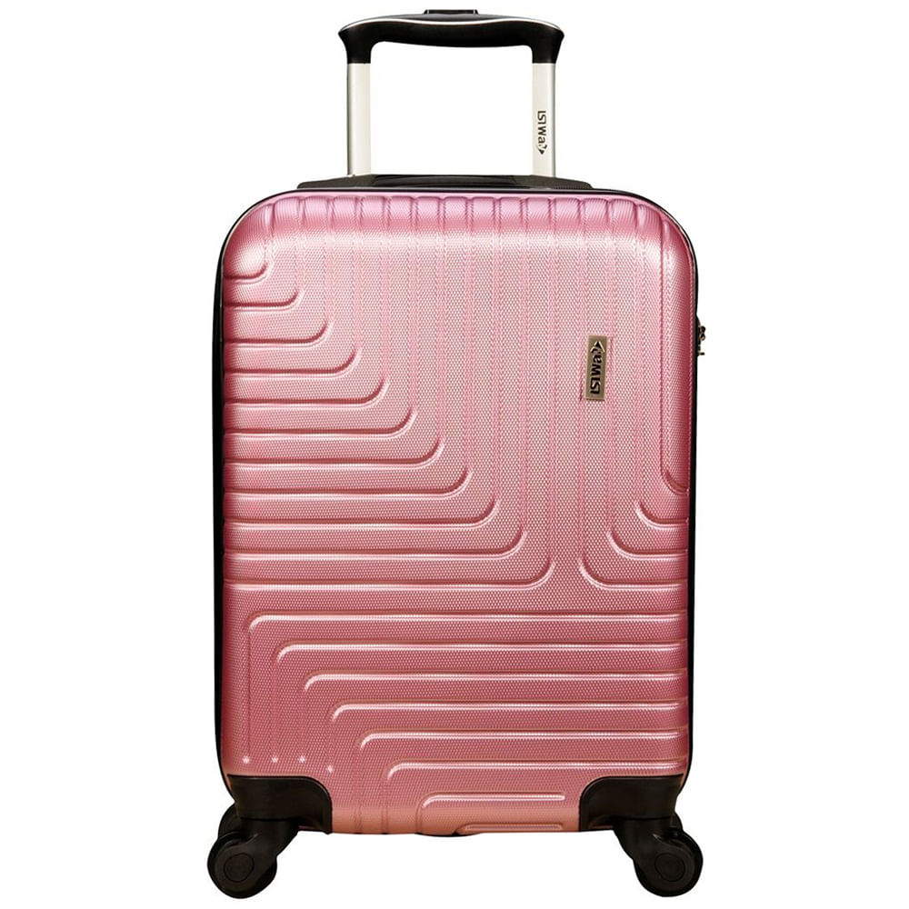 Mala Rígida Abs Isiway Gênova Grande 68x28x42 Pink