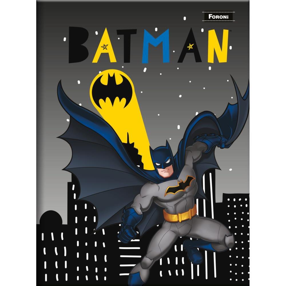 Caderno Brochura 1/4 Capa Dura Batman 80fls.