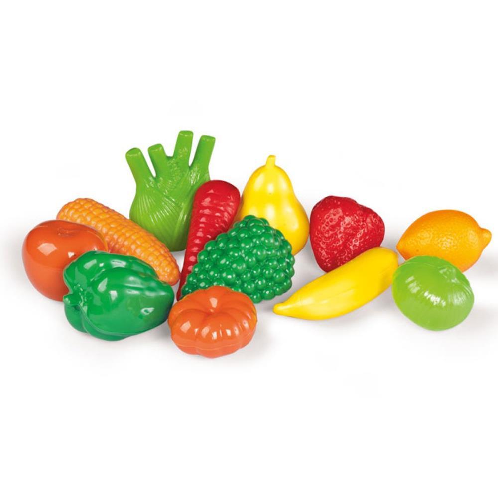 Brincando De Casinha Kit Frutas E Verduras