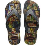 Chinelo Havaianas Masculino Top Max Street Fighter 37/8 Cz