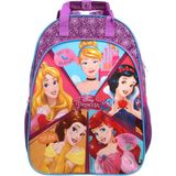 Mochila De Costas Princesas Disney Meninas Escolar Passeio