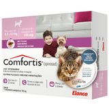 Comfortis 140 Mg Cães De 2,3-4kg E Gatos De 1,4-2,8kg