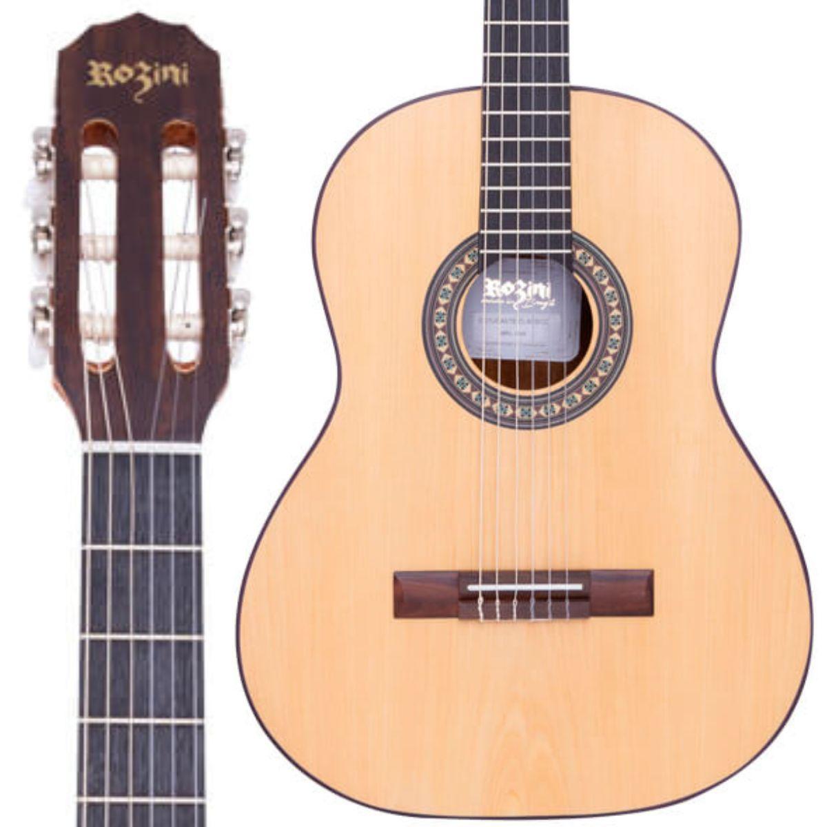 Violão Nylon Rozini Rx 201 Estudante Clássico Fosco