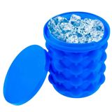 Balde Silicone Para Fazer Gelo Rápido Forma De Gelo