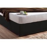Capa Para Proteção Da Cama Box Tamanho Casal Queen Preta
