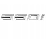 1 Emblema Traseiro Logo Bmw 550i Cromado