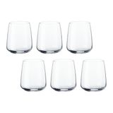 12 Copos De Vidro Para Água 360 Ml Linha Nexo Bormioli Rocco