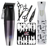 Kit Maquina De Corte Wmark Ng 222 Prata Com Capa E Acessorio