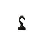 Kit Suporte De Teto De Madeira Para Varão 19mm (par) Imbuia