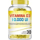 Vitamina D 10000ui Com 30 Cápsulas