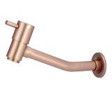 Torneira Link Longa Cozinha/tanque/jardim Rose Gold Parede