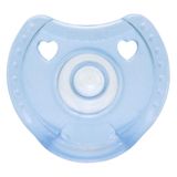 Chupeta Kuka Silicone Soft Comfort Tamanho 1 De 0 A 6 Meses Azul 1 Unidade