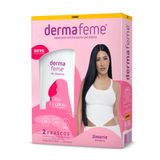 Sabonete Íntimo Dermafeme Floral Da Simaria 2 Unidades De 200ml Cada