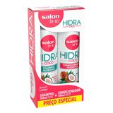 Shampoo + Condicionador Salon Line Hidra Coco 300ml Cada Preço Especial