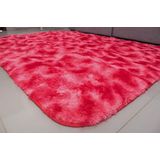 Tapete Felpudo Para Sala/quarto 1,00x1,40- Vermelho Mesclado