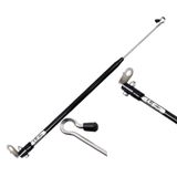 Antena Inox 2 Estágios Dobrável Corta Cerol Linha Pipa Preto