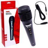 Microfone Profissional Com Fio 3m Mt-1010 Tomate