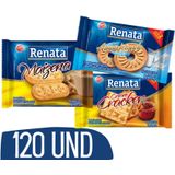 Biscoitos Em Sache Renata Cracker Maizena Leite - 120 Und