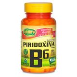Vitamina B6 Piridoxina 60 Capsulas 500mg - Unilife