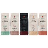 Kit 5un Café Torrado E Moído Aromas Baggio 5 Sabores 250g