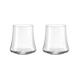 Jogo Com 2 Copos De Cristal 350 Ml Linha Xtra Bohemia