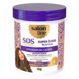 Ativador De Cachos Salon Line S.o.s Nutritivo 1kg