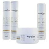 Acquaflora Kit Tratamento Sol Mar E Piscina 4 Produtos