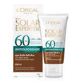 Protetor Solar Facial L&#39;oréal Paris Solar Expertise Antioleosidade Fps 60 Cor 5.0 Negra 40g