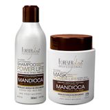 Forever Liss Kit Mandioca Shampoo 300ml + Máscara 250g
