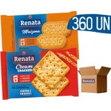 Biscoito Em Sache Renata Maizena E Cream Cracker - 360 Und