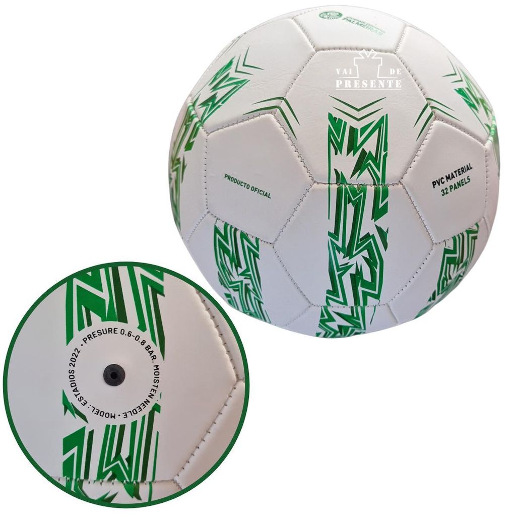 Bola Palmeiras De Futebol Campo Society Original Oficial N5