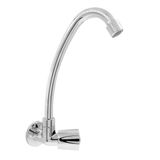 Torneira Cozinha Parede Bica Móvel Abs Cromado 1068 C-25