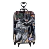 Mochila De Carrinho Batman Liga Da Justiça Em 3d Infantil