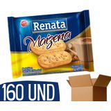 Biscoito Maisena Em Sache Individual Renata Maizena - 160 Un