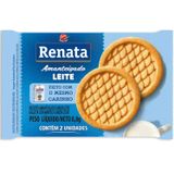 Biscoito Amanteigado Sache Renata Leite Cream Cracker - 80 U