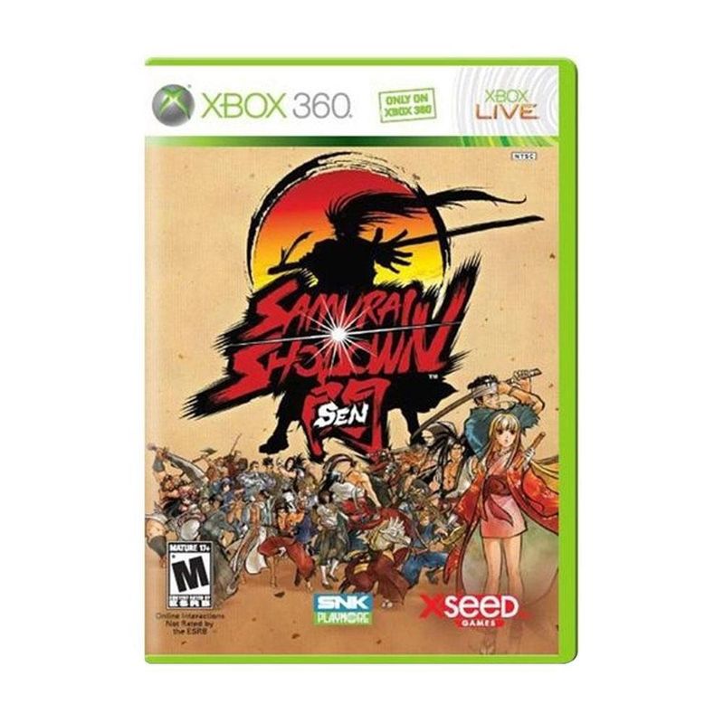 Jogo Samurai Shodown Sen - Xbox 360 - Snk