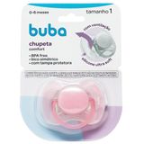 Chupeta Bico Silicone Ultra Soft Comfort 0 A 6 Meses Buba