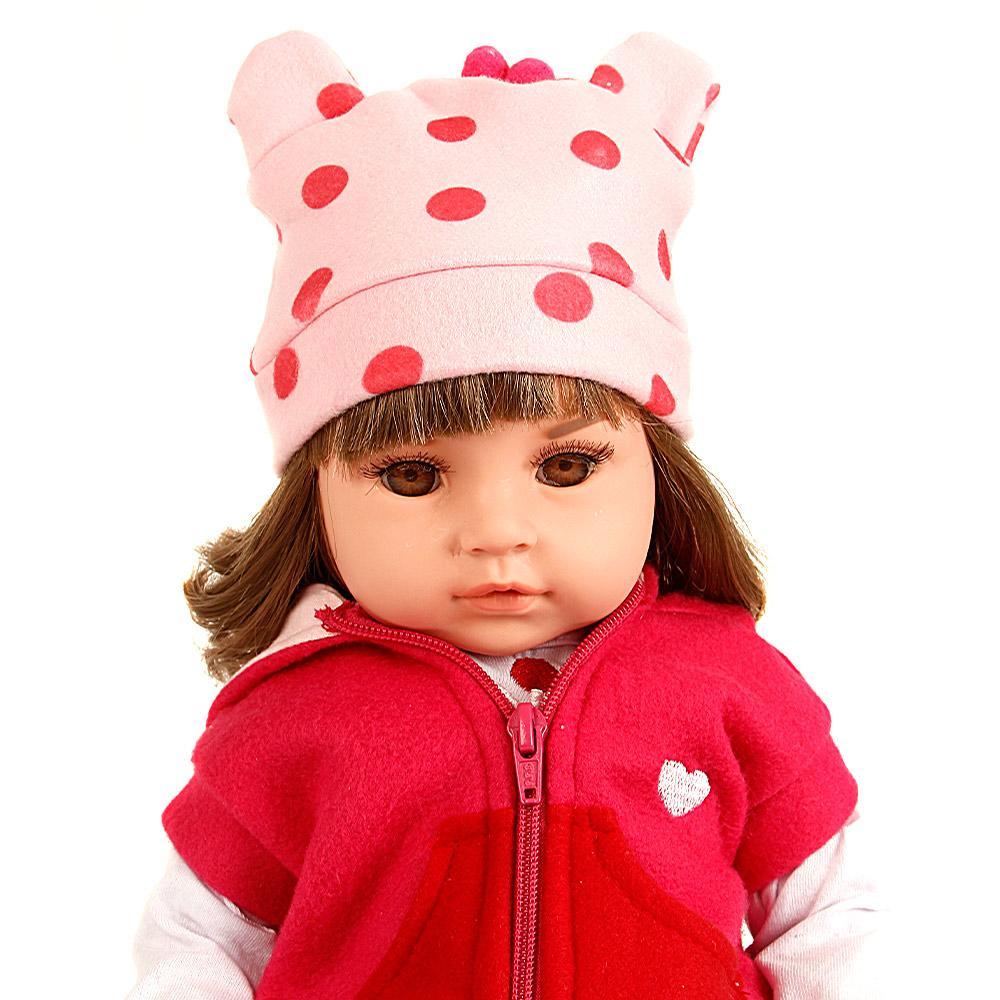 Boneca Bebê Reborn Abigail Corpo De Silicone Realista 48cm - Carrefour