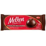 Chocolate Melken Meio Amargo Barra 2,1kg Harald