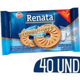 Biscoito Amanteigado Em Sache Individual Renata Leite 40 Un