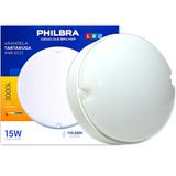 Arandela Tartaruga Sobrepor Led 15w Prova D&#39;água Ip65 3000k